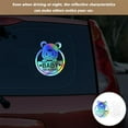 thumbnail image 4 of VONKY 4pcs 4Pcs Baby On Board Car Stick-ers Sticker Kids Safety Caution Window Bumper Decal Sticker For All Cars White, 4 of 6