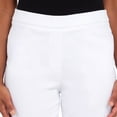 thumbnail image 4 of Alfred Dunner Womens  Super Stretch Mid- Rise Short Length Pant, 4 of 4