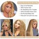 thumbnail image 4 of Peluca Zamsta con encaje frontal, cabello humano rubio miel, 22 pulgadas, 4 of 7