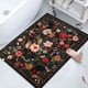 thumbnail image 5 of Alfombra de flores LYUCRAZ para baño, absorbente de agua, para el hogar, para la entrada, para dormitorio, mesita de noche, 5 of 6