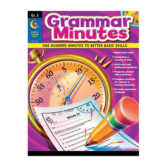 Creative Teaching Press CTP6123 Grammar Minutes Gr 5