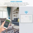 thumbnail image 3 of Thermostat Numérique Intelligent Programmable Contrôleur de Température de Pièce avec Écran Tactile LED Connexion WiFi Remplacement pour Google Home Alexa Maison Marché Usine École Bureau Hôtel Chaudière à Gaz Électrique, 3 of 3