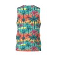 thumbnail image 2 of Rocae Hawaii Palms for Men's Basketball Jersey Lightweight and Breathable Athletic Tank Top,Quick-Drying Sports Jersey 3X-Large, 2 of 9