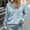 Light Blue, variant on Women's Casual Sweatshirt Zipper Cardigan Hoodies Loose Solid Sweater‌ Pocket Sport Hooded Tops 2025 Fall Fashioan Tops Hoodie