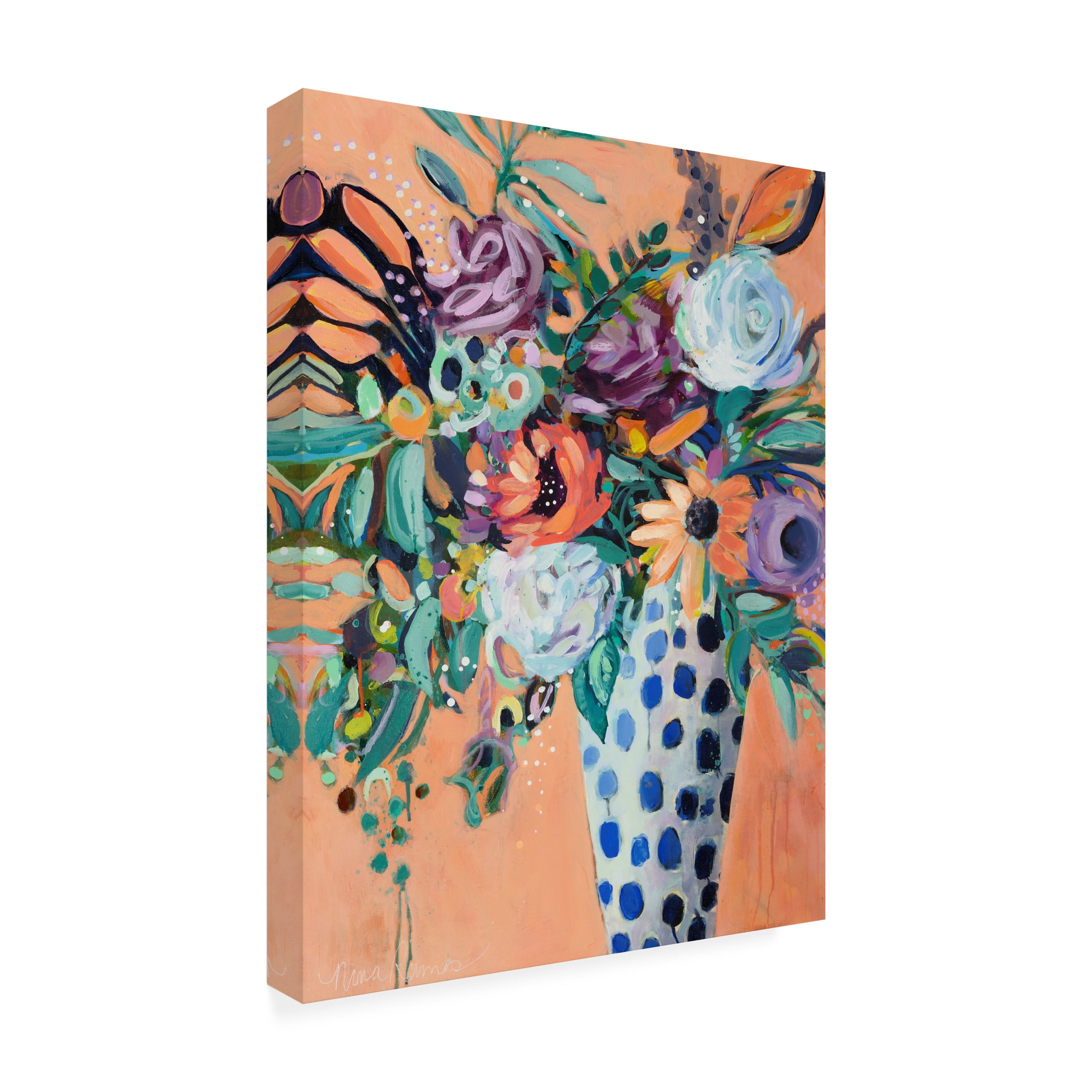 Nina Ramos 'Blooming in Sunshine II' Canvas Art