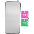 thumbnail image 1 of IBAOLE Mobile Phone Screen Protector, Full Cover Tempered IBAOLE Screen Protector Film HD Anti-Scratch Anti-Fingerprint for iPhone 12 Mini(Black) black, 1 of 9