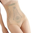 thumbnail image 2 of Women Solid High Waist Tummy Control Panties Slimming Underwear Shapewear, 2 of 5