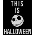 thumbnail image 2 of Men's The Nightmare Before Christmas Jack This is Halloween Graphic Tee Black 3X Large, 2 of 5