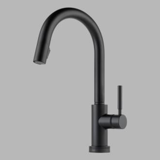 - Brizo 64020LF-PC Solna Single Handle Single Hole Pull-Down Kitchen Faucet With Smarttouch(R) Technology In Chrome