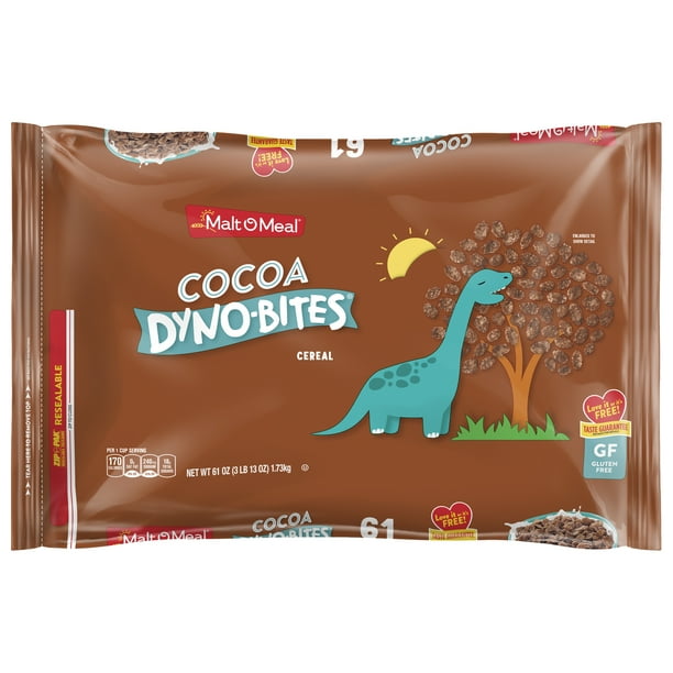 MaltOMeal Cocoa Dyno Bites Gluten Free Breakfast Cereal, 61 OZ