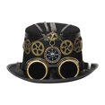 thumbnail image 2 of Sombrero de copa Steampunk Soledad equipo gótico 60-61cm, 2 of 10
