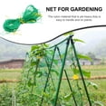 thumbnail image 5 of LEORX 3Pcs Farm Applications Green Nylon Net for Vining Vegetables Garden Cucumber Trellis 11.8x70.9x0.04in, 5 of 8