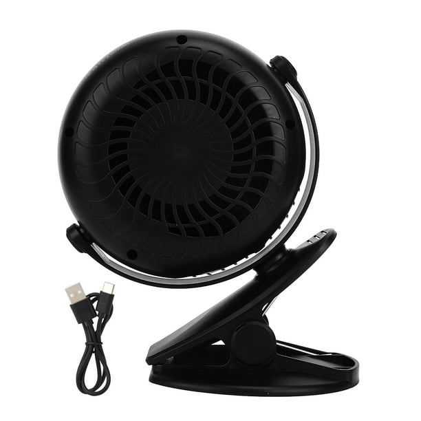 Clip On Fan Clip On USB Power Mini Ventilador de escritorio Ultra silencioso para viajes para la oficina para el hogar ANGGREK Otros