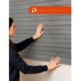 thumbnail image 4 of "Papel Tapiz Panel Soft Autoadhesivo Gris Urbano 120x280cm Cobertura 3.36m², 4 of 6