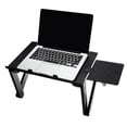 thumbnail image 1 of Lap Desk, Laptop Desk Bed Tray with 2 Cooling Fans and Removable Mouse Pad Fits for Notebook Macbook up to 17 inches, 1 of 7