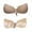 Khaki, variant on Clearance Sale 2025 Intimates Women Clearance Strapless Instant Breast Lift Invisible Silicone Push Up Bra