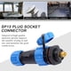 thumbnail image 1 of Conector de enchufe de plástico impermeable de 7 pines SP13 IP67 (7 pines), 1 of 5