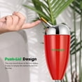 thumbnail image 4 of VIVOSUN Floor Standing Ash Tray, Outdoor Ashtray with Stainless Steel Lid, Adjustable Height from 21.5" to 35" for Home, Patio, Red, 4 of 7