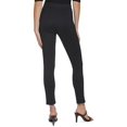 thumbnail image 2 of DKNY Women's Front Slip Pull-On Ponte Pants Black Size Medium, 2 of 3