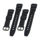 thumbnail image 4 of Correa de reloj de goma Yinane con Hebilla de metal para S800W AE-1200 S810W Negro, 4 of 7