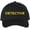Black/Gold, variant on Detective Embroidered Text Baseball Cap | Investigator Agent Structured Hat for Men and Women (Khaki/Black)