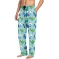thumbnail image 5 of HPINK-T Princess Frogs Pajama Pants Mens Lounge Pants Super Soft Men Pajama Bottoms with Drawstring & Pockets, 5 of 13
