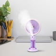 thumbnail image 5 of Kieccall Portable Small Fan with Built in Night Light Compact Cooling Light for Home Office Dorm Desktop Daily Use, 5 of 5
