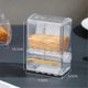 thumbnail image 1 of 2PCS Toothpick Dispenser Clear Knob Switch Toothpick Holder Rack Stand Automatic Toothpicks Storage, 1 of 5