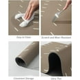 SIXHOME Brown Bathroom Rugs Super Absorbent Non Slip Quick Dry Bath Mat ...