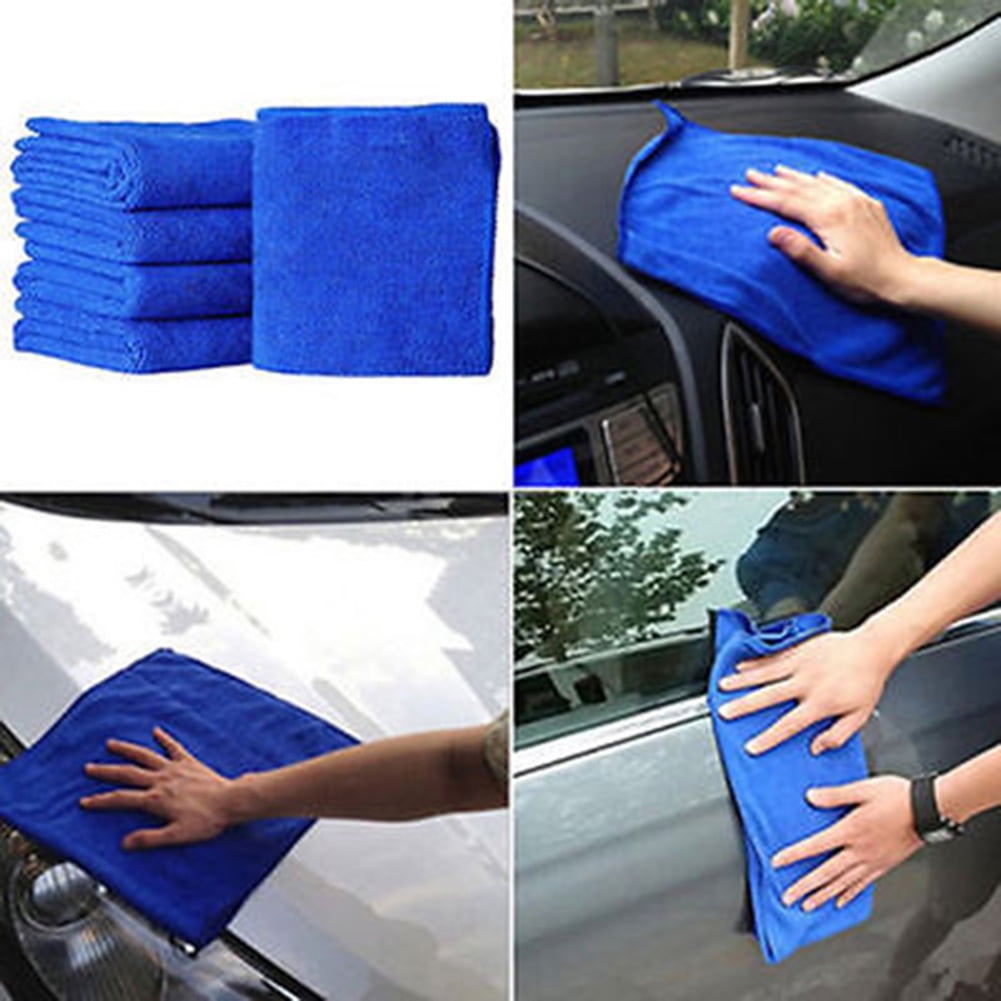 10pc/Lot Microfiber Towel Kitchen Wash Auto Car Home Cleaning Wash Clean Cloth K 