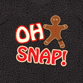 thumbnail image 4 of Inktastic Oh Snapbroken Gingerbread Women's Plus Size T-Shirt, 4 of 5