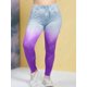thumbnail image 3 of Estampado 3D OMBRE PLUS TAMAÑO DE JEJAS Rosegal Leggings de talla grande, 3 of 5
