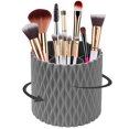 thumbnail image 1 of Soporte para brochas de maquillaje, organizador de maquillaje giratorio 360, 5 ranuras para brochas de maquillaje, soporte para bolígrafos para decoración de tocador, contenedor de almacenamiento de e, 1 of 4