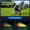 thumbnail image 3 of Focos solares KEV de 800 lúmenes, 18 LED, paquete de 4, IP65, 3 of 6