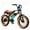 Black & Brown, variant on Spark Electric Bike for Adults, 1500W Peak Motor Over 28 MPH(Unlock to 35MPH) EBike, 20" Fat Tires with Dual Suspension & Brakes Motorcycle Green