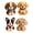 Dog, variant on Sewing Craft Kit for Beginners, DIY Stuffed Animal Making Set, Stress Relief Hobby for Adults, Handmade Kitten Plush Toy Gift