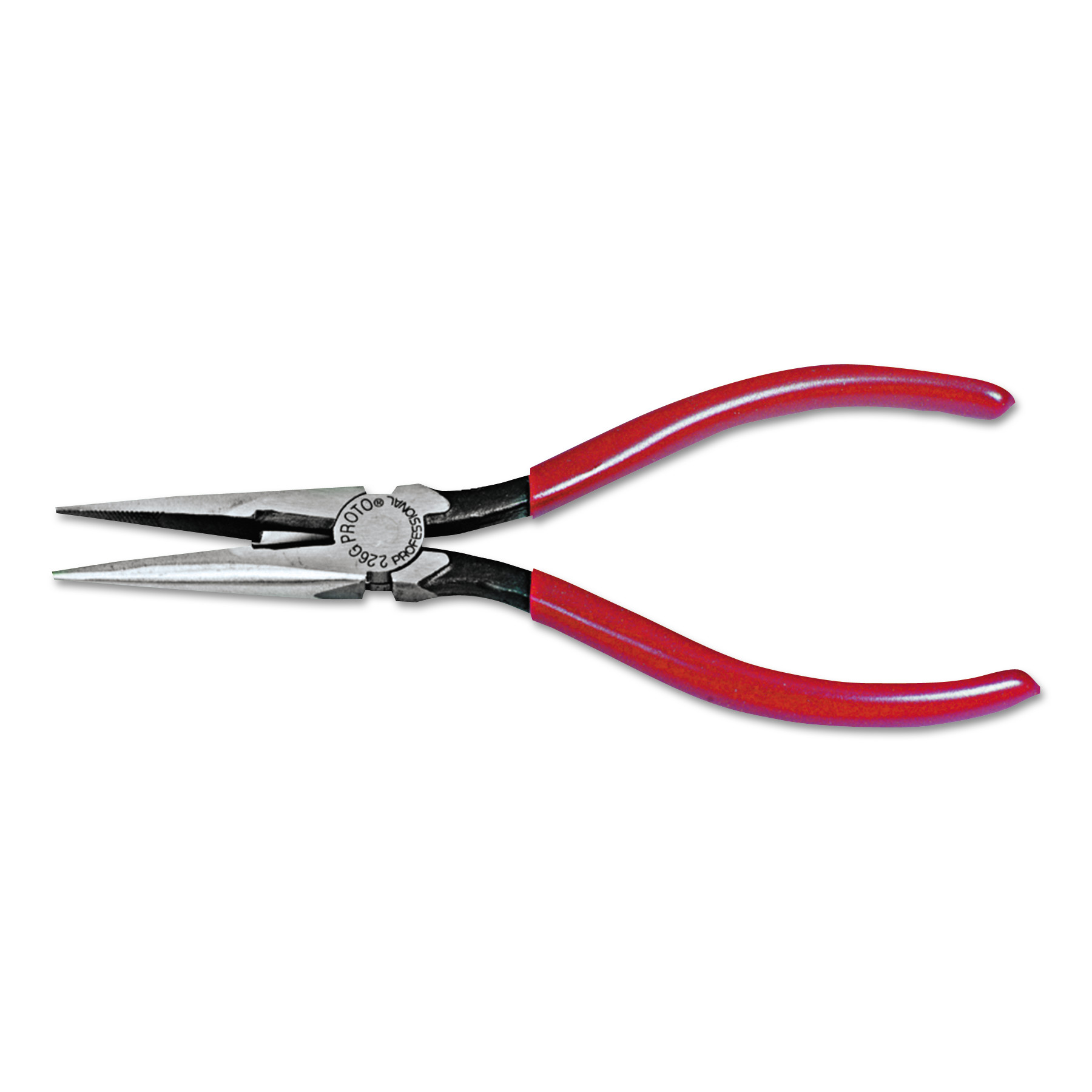 Proto Ergonomics Side Cutting Needle Nose Pliers, Alloy Steel, 7