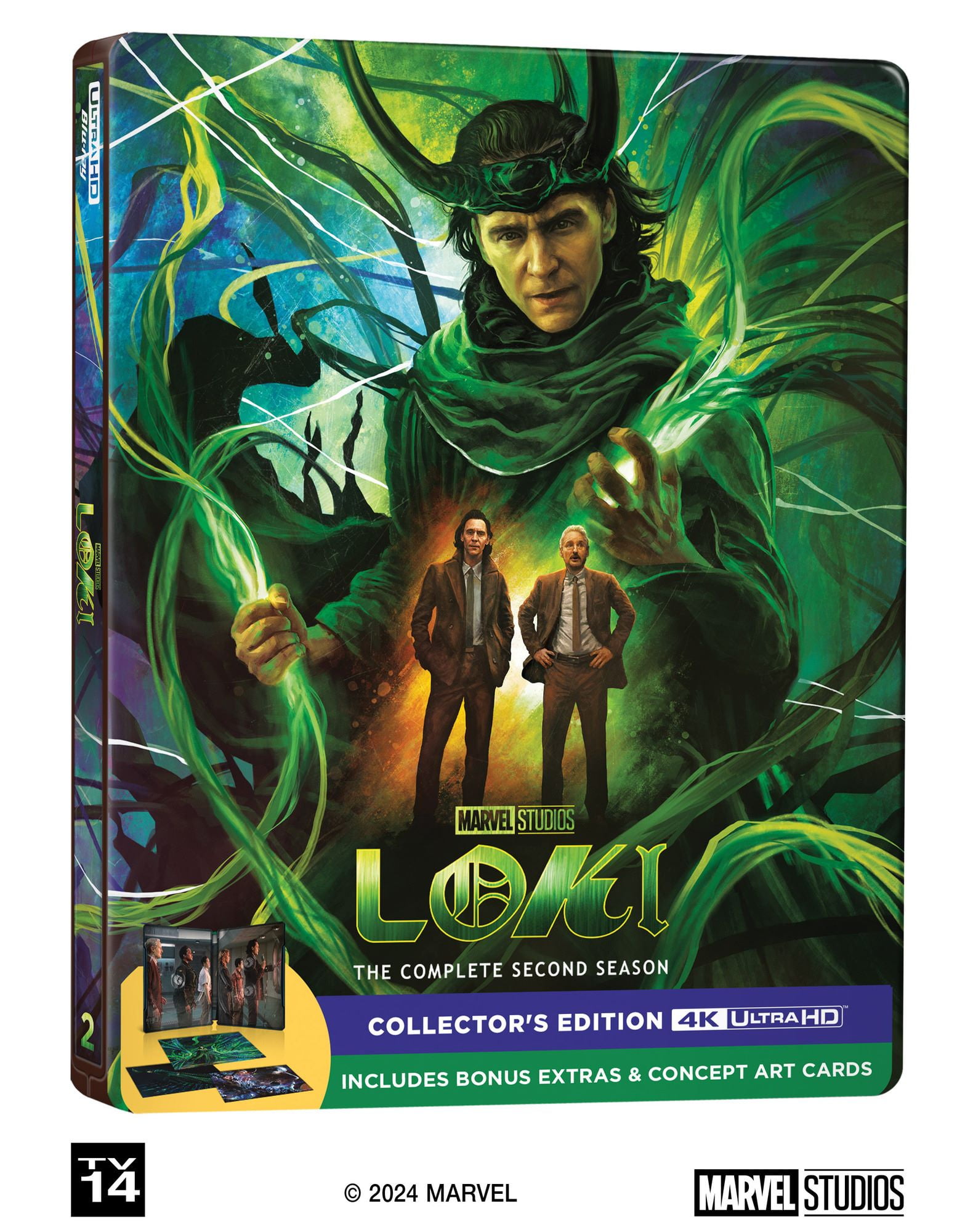Loki: Complete Season 2 (Steelbook) (4K Ultra HD)