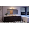 thumbnail image 2 of Luxury Traditional Bath Light, 7.625H x 32W, with Transitional Style, Satin Gold, UHP4148 by Urban Ambiance, 2 of 5