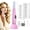 Pink, variant on Hemvt 3 Speeds Sonic Dermaplane Razor for Women Face Hair & Peach Fuzz Remover, Rechargeable Dermaplaning Tool with 12 Replacement Blades for Peach Fuzz Removal and Facial Exfoliation, White