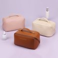 thumbnail image 3 of Bolsa japonesa, bolsa de maquillaje para mujer, gran capacidad, portátil, artículos de viaje de alta sensibilidad, bolsa de artículos de tocador, 3 of 6