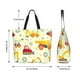 thumbnail image 5 of Balery Heavy Equipment Bolsa Tote Estilo Estético con Cremalleras, Bolsa de Hombro, Bolsa de Compras Grande y Plegable, 5 of 8