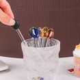 thumbnail image 4 of Inicio Cocina Vajilla Cucharas para revolver Cucharas para café Cucharas para té Vidrio Mango largo, 4 of 6