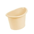 thumbnail image 3 of Cubo de baño,Cubo de baño Bañera Bañera,Bañera portátil con asiento para sentarse y sumergirse,Cubo de bañera para bebé Cubo de bañera,Cubo de bañera Cubo de ducha Beige, 3 of 8