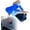 Bule-Girl, variant on Witch and Wizard Broomstick Dashboard Drift Ornament, Motion Activated Flying Broom Car Decor Gift（Blue Boy）