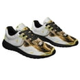 thumbnail image 6 of Highland Cattle Highland Cow Sunflowers Shoes Sneakers Black Size 11.5, 6 of 7