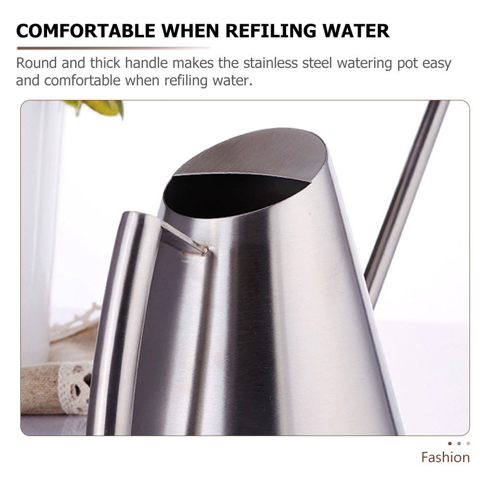 TABLZONE Stainless Steel Watering Kettle for Indoor and Outdoor Plants, Garden Watering Can for Houseplants and Flowers