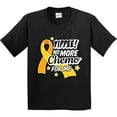 thumbnail image 3 of Inktastic Chilhood Cancer Awareness Yippee No More Chemo for Me Youth T-Shirt, 3 of 5