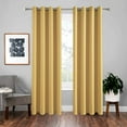 thumbnail image 1 of Curtain Fabric Solid Color Thickened Shading Heat Insulating High Precision Curtain for Window, 1 of 5