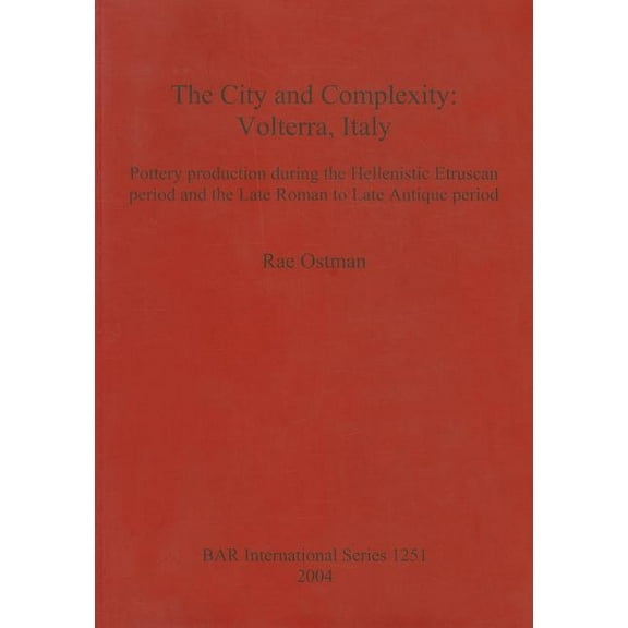 BAR International: The City and Complexity (Paperback)